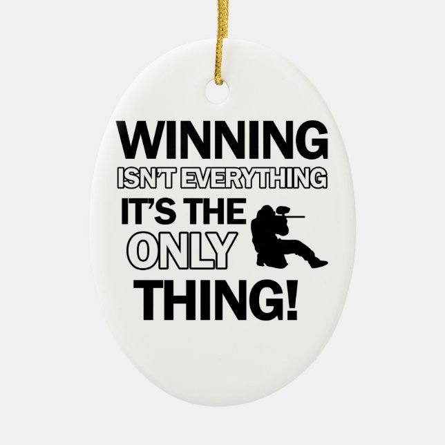 Ornamento De Cerâmica design do paintball (Frente)