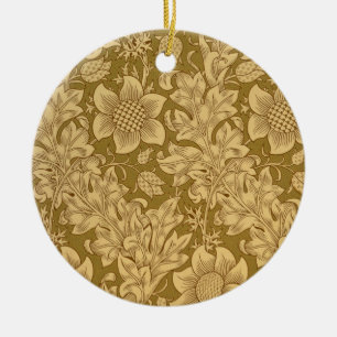 Ornamento De Cerâmica Design do papel de parede do "Fritillary", 1885