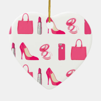 Ornamento De Cerâmica Design feminino das coisas