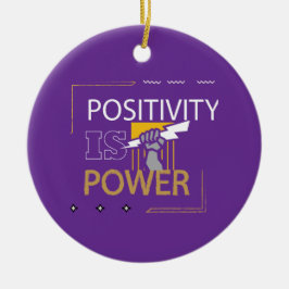 Ornamento De Cerâmica Design forte e motivado