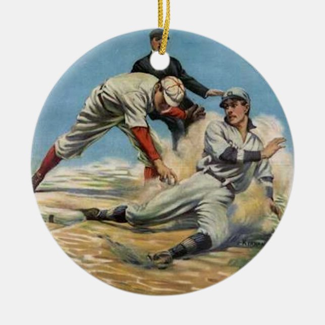 Ornamento De Cerâmica Deslizamento em casa (Frente)