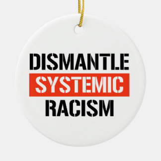 Ornamento De Cerâmica Desmantelar Racismo Sistêmico
