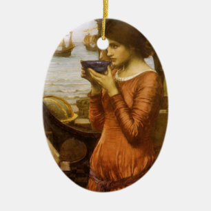 Ornamento De Cerâmica Destino por John William Waterhouse