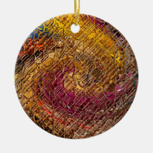 Ornamento De Cerâmica Destino, uma criação abstrata
