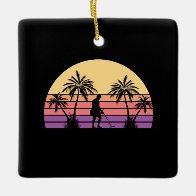 Ornamento De Cerâmica Detector de metais Sondeln (Frente)