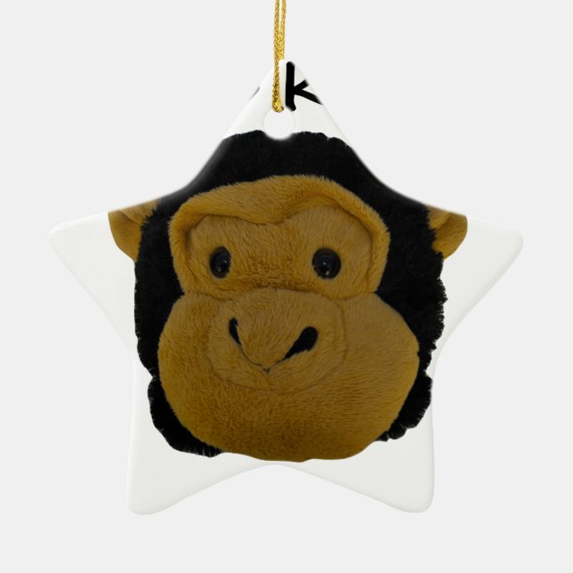 Ornamento De Cerâmica Detentor de Cabeças (Frente)