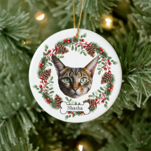 Ornamento De Cerâmica devon rex cat
