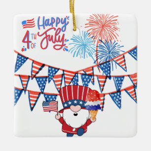 Ornamento De Cerâmica Dia da Independência