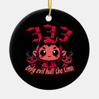 Diabo Chibi - 333 Apenas mau metade do tempo