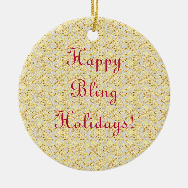 ORNAMENTO DE CERÂMICA DIAMANTES (Frente)