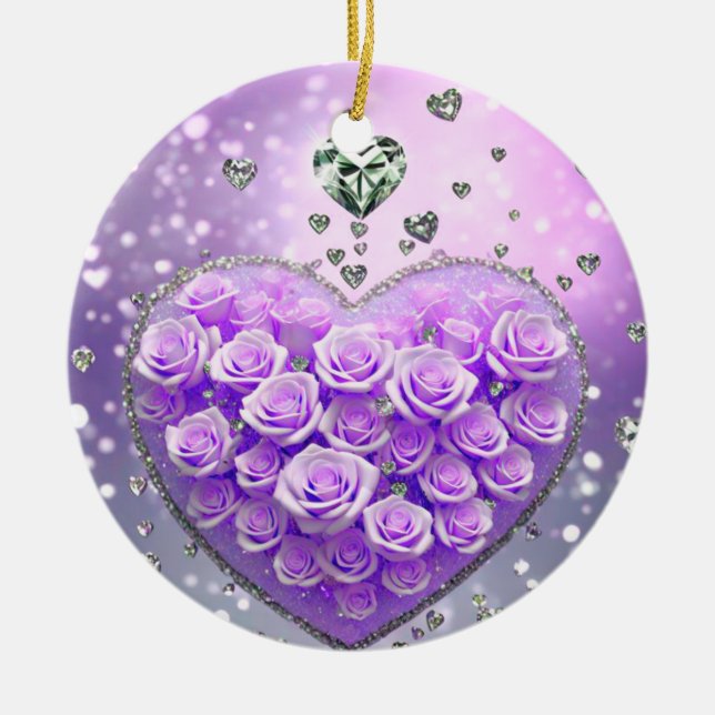 Ornamento De Cerâmica Dimensões: Diâmetro: Espessura de 2,87": 0,156" (S (Frente)