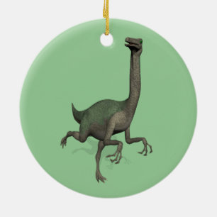 Ornamento De Cerâmica Dino Dinosaur Gallimimus