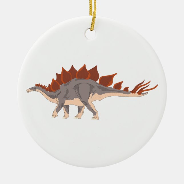 Ornamento De Cerâmica Dinossauro (Frente)