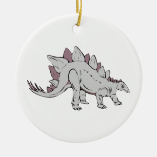 Ornamento De Cerâmica Dinossauro