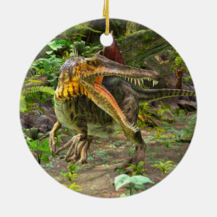 Ornamento De Cerâmica Dinossauro Spinosaurus