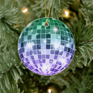 Ornamento De Cerâmica Disco Ball