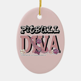 Ornamento De Cerâmica DIVA de Pitbull