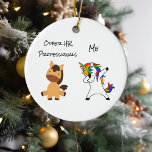 Ornamento De Cerâmica Diversão do profissional de recursos humanos do Un<br><div class="desc">Este design pode ser personalizado escolhendo a opção personalizar mais. Você também pode transferir para outros itens. Entre em contato comigo em colorflowcreations@gmail.com ou use a opção de bate-papo na parte superior da página se você quiser ter este design em outro produto ou precisar de assistência. Veja mais designs meus...</div>
