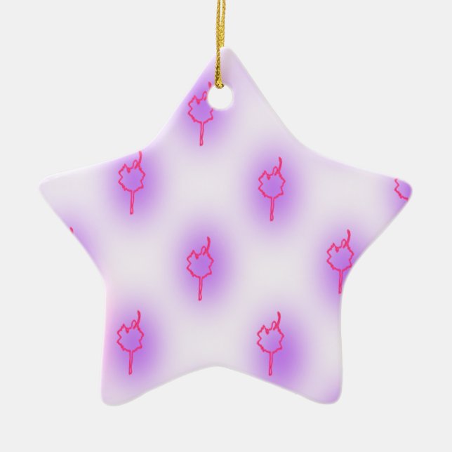 Ornamento De Cerâmica Diversão e dança (Frente)