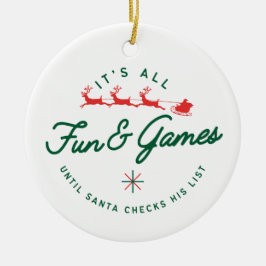 Ornamento De Cerâmica diversão e jogos 2