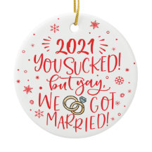 Divertido 2021 foi uma droga, mas nos casamos com