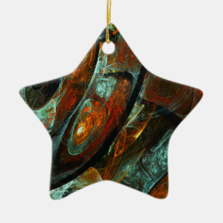 Ornamento De Cerâmica Divisão de Abstrato de Tempo