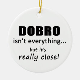 Ornamento De Cerâmica Dobro não é tudo