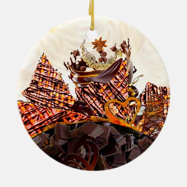 ORNAMENTO DE CERÂMICA DOCE DIA DO SOL! :) (Traseira)