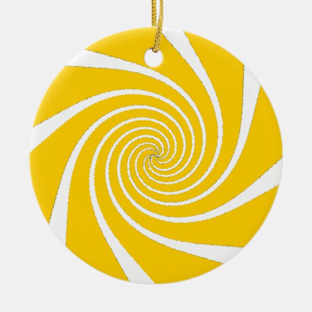 Ornamento De Cerâmica Doces 5 | NATAL DE MERCADORIAS | m3galeryStudio (Frente)