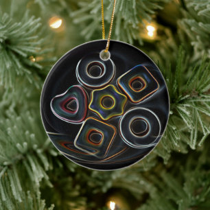 Ornamento De Cerâmica Doces de Natal