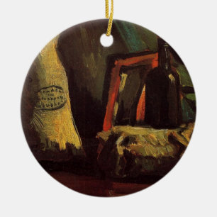 Ornamento De Cerâmica Dois Sacos e uma Garrafa de Vincent van Gogh