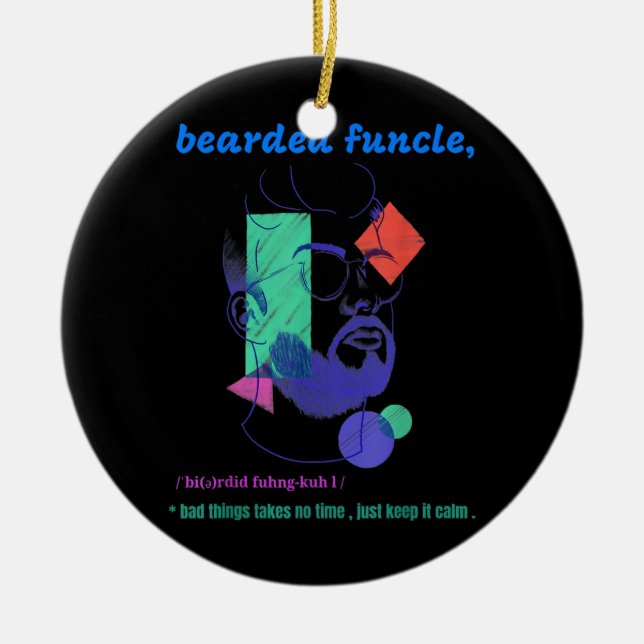 Ornamento De Cerâmica Donativos De Mens De Funculação (Frente)