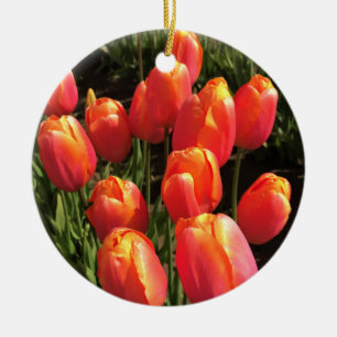 Ornamento De Cerâmica Dordogne Tulips, Oregon