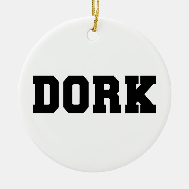 ORNAMENTO DE CERÂMICA DORK (Frente)