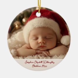 Ornamento De Cerâmica Dormir em Paz Celestial