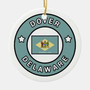 Ornamento De Cerâmica Dover Delaware