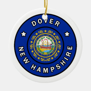 Ornamento De Cerâmica Dover New Hampshire