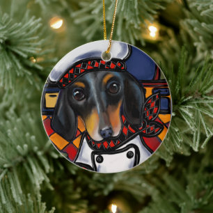 ORNAMENTO DE CERÂMICA DOXIE CHEF
