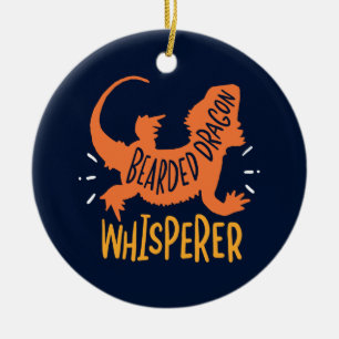 Ornamento De Cerâmica Dragão-Whisperer Réptil