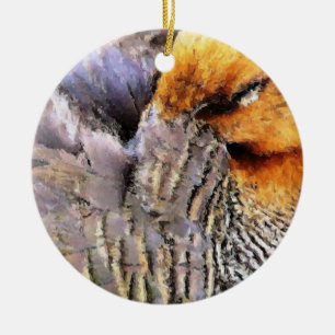 ORNAMENTO DE CERÂMICA DUCKS