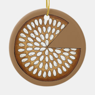 Ornamento De Cerâmica Dundee Cake Scotland Comida Cake