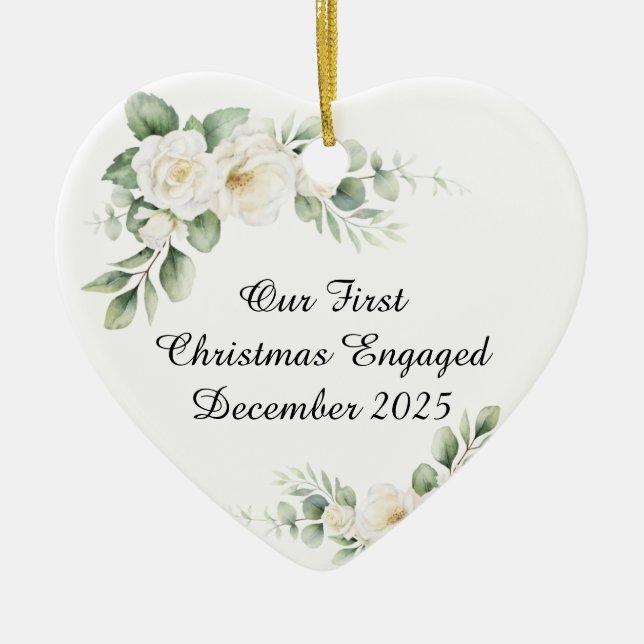 Ornamento De Cerâmica E então havia cinco (Frente)