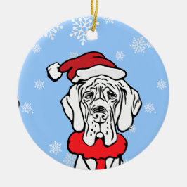 Ornamento De Cerâmica É Época de Natal