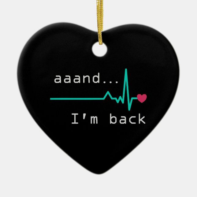 Ornamento De Cerâmica E eu voltei, Carro Sobrevivente de Negócios de Ata (Frente)