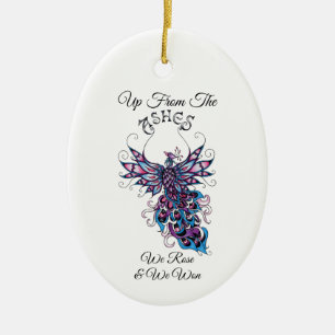 Ornamento De Cerâmica E-Sister Victory Ornament oval frnt/back