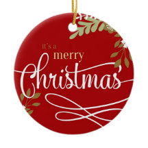 É uma foto personalizada de Natal alegre / ano
