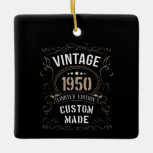 Ornamento De Cerâmica Edição Limitada Vintage 1950 Feito sob medida