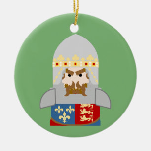 Ornamento De Cerâmica Eduardo, o Príncipe Negro