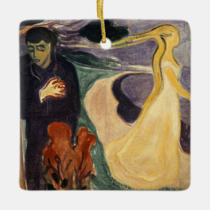 Ornamento De Cerâmica Edvard Munch - Separação