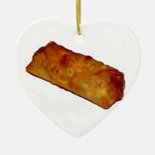 Ornamento De Cerâmica Eggroll
